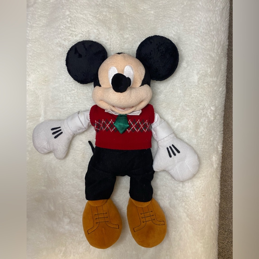 🌞 3 for  $15/ 2014  Disney plush Mickey Mouse stuffed animal toy plushie cute
